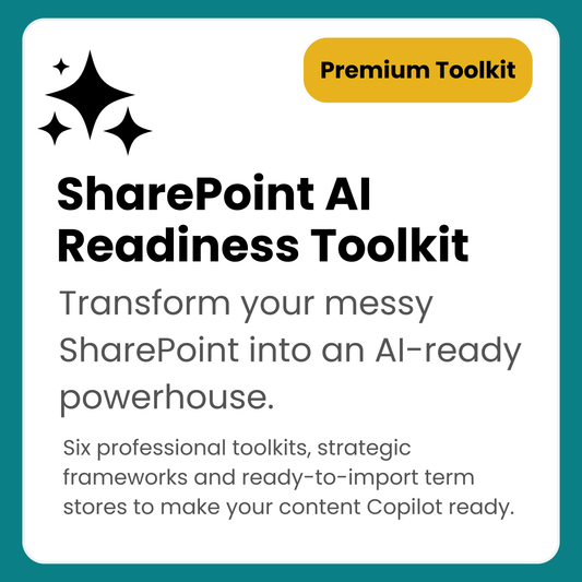 Sharepoint AI Readiness Toolkit