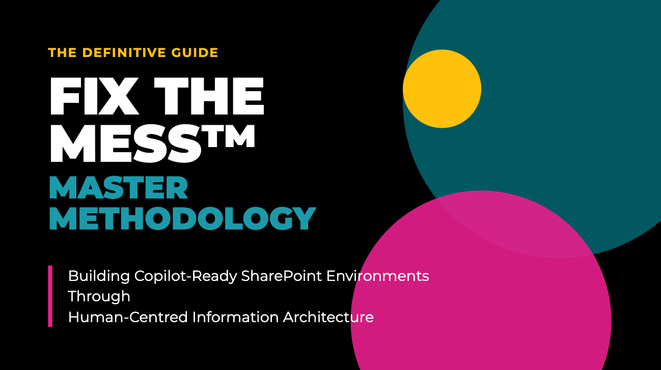 Fix the Mess Masterclass