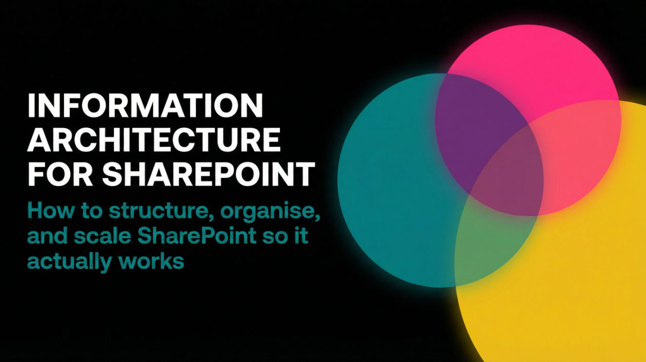 Information Architecture for SharePoint: The Definitive Course