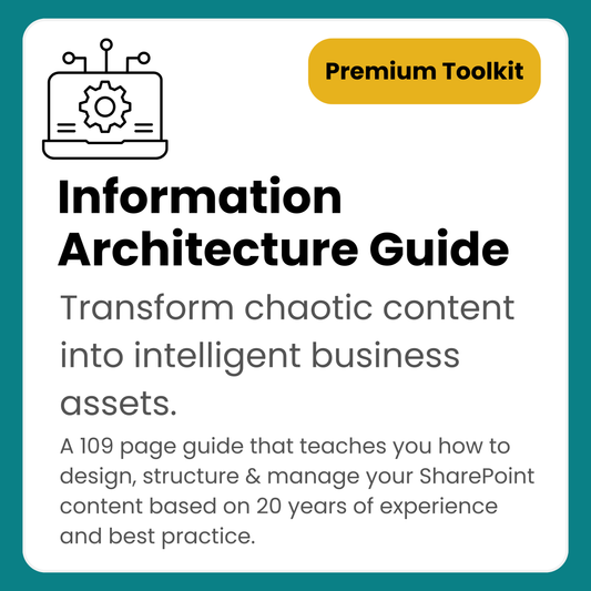 Sharepoint Information Architecture Guide