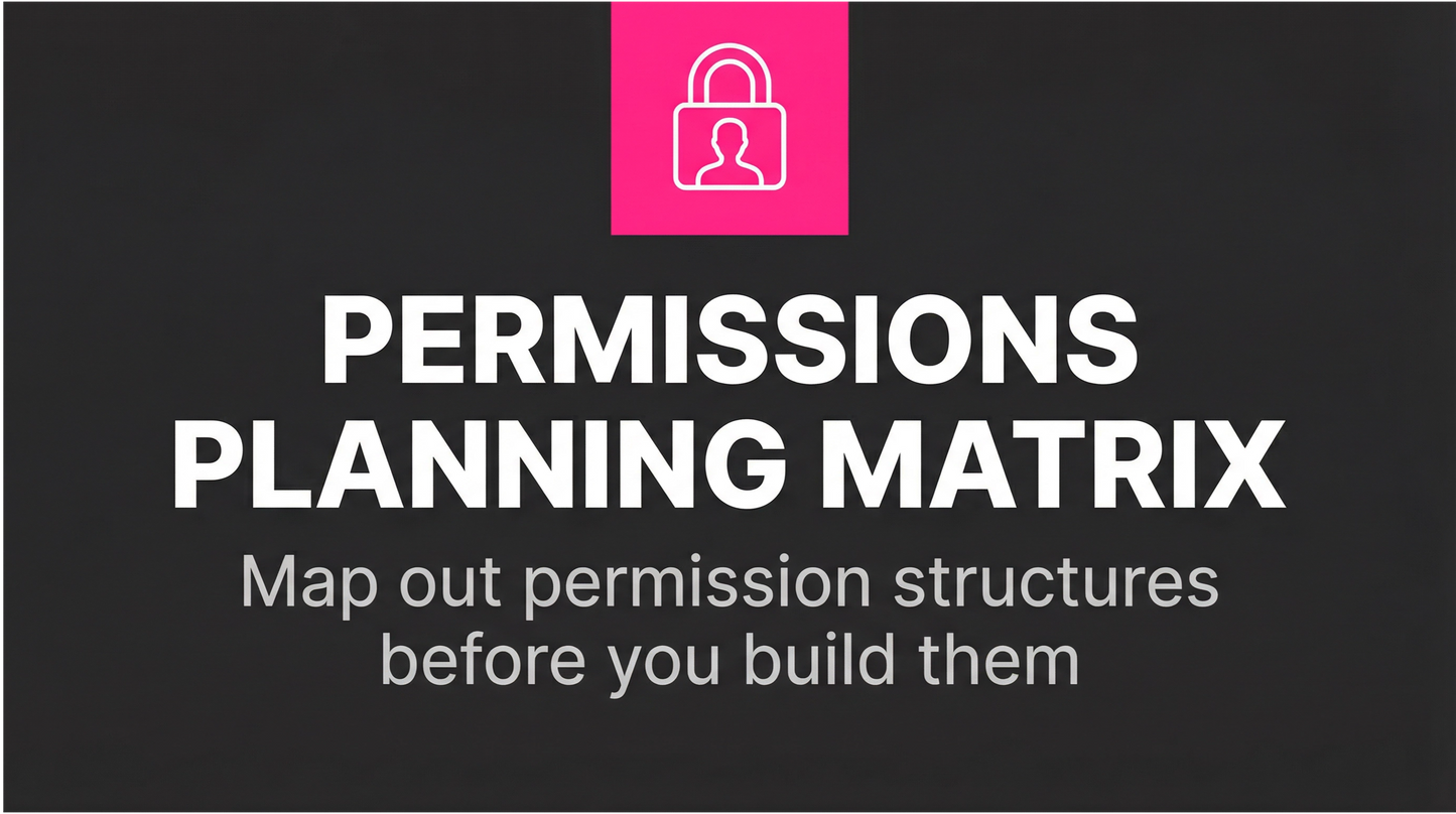 Fix the Mess Starter Toolkit: Stop Planning, Start Fixing