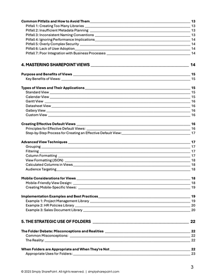 Sharepoint Information Architecture Guide