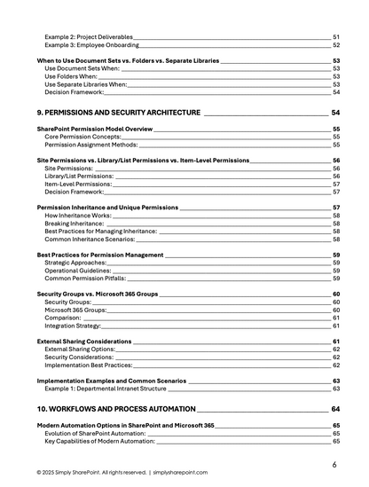 Sharepoint Information Architecture Guide