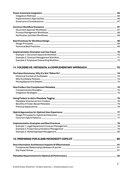 Sharepoint Information Architecture Guide