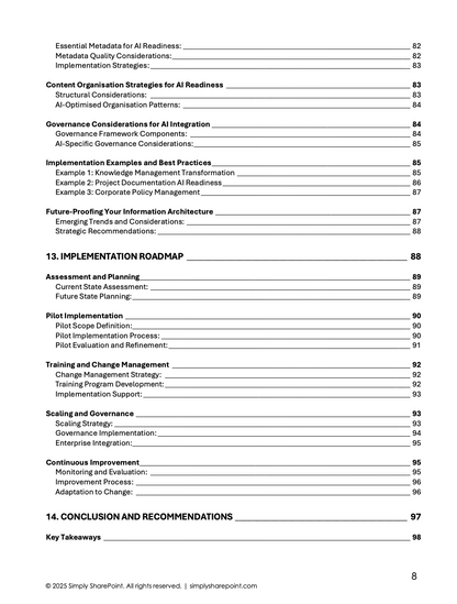 Sharepoint Information Architecture Guide