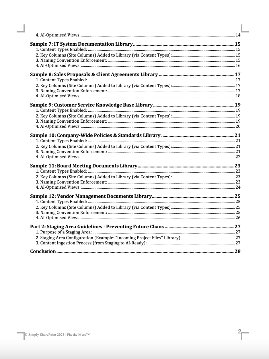 Sharepoint AI Readiness Toolkit