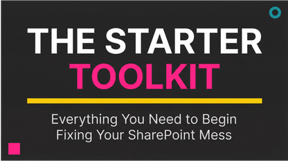 Fix the Mess Starter Toolkit: Stop Planning, Start Fixing
