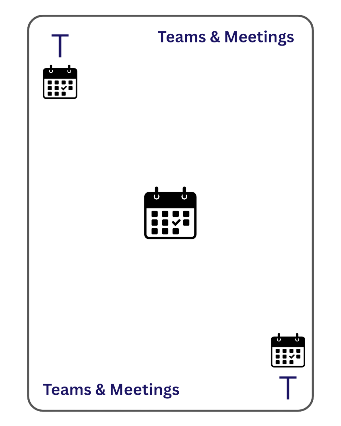 Teams & Meetings Workflow Cards