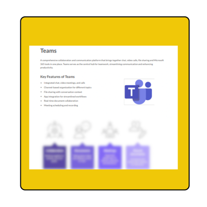 Microsoft 365 Collaboration Guide