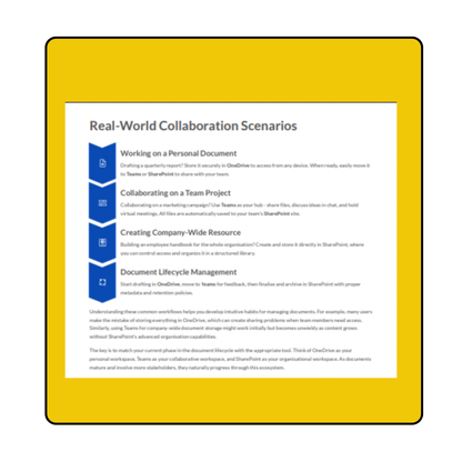 Microsoft 365 Collaboration Guide